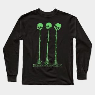 Heads Are Gonna Roll (green version) Long Sleeve T-Shirt